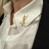 BROOCH Y MINI