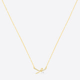 PEARL BOW NECKLACE