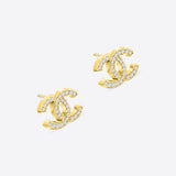 EARRINGS CC GOLD