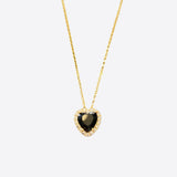 NECKLACE BLACK LOVE