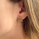 EARRINGS CC GOLD