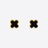 NECKLACE+EARRINGS BLACK