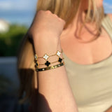 BRACELET WITH ZIRCONS