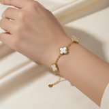 NARUKVICA DJETELINA BIJELA